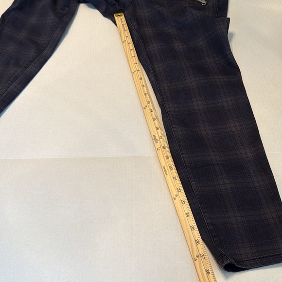 Torrid Multi-Zip Jeggings - Multi-Color Plaid Size 18R - Picture 8 of 15